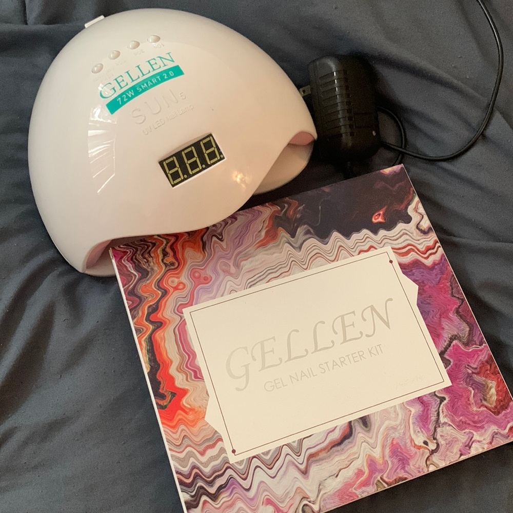 UV gel nail lamp